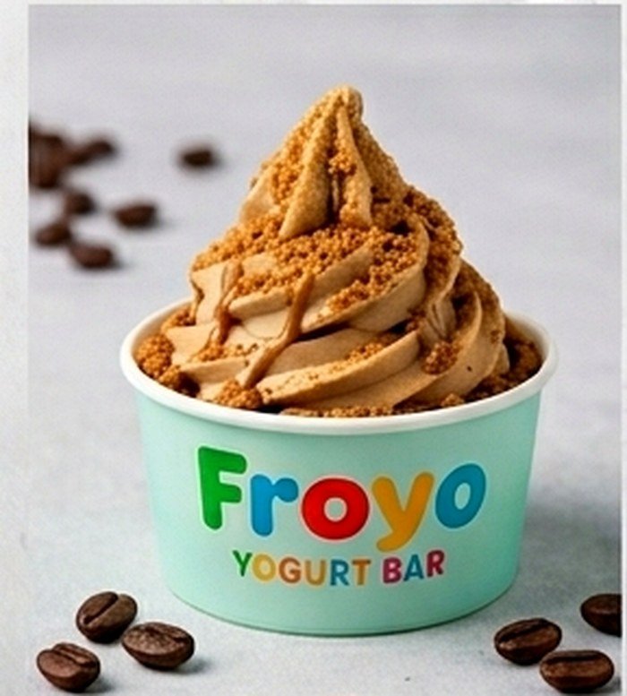 Coffee Yogurt Bar FroYo Bliss